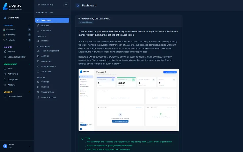 Guide dark mode